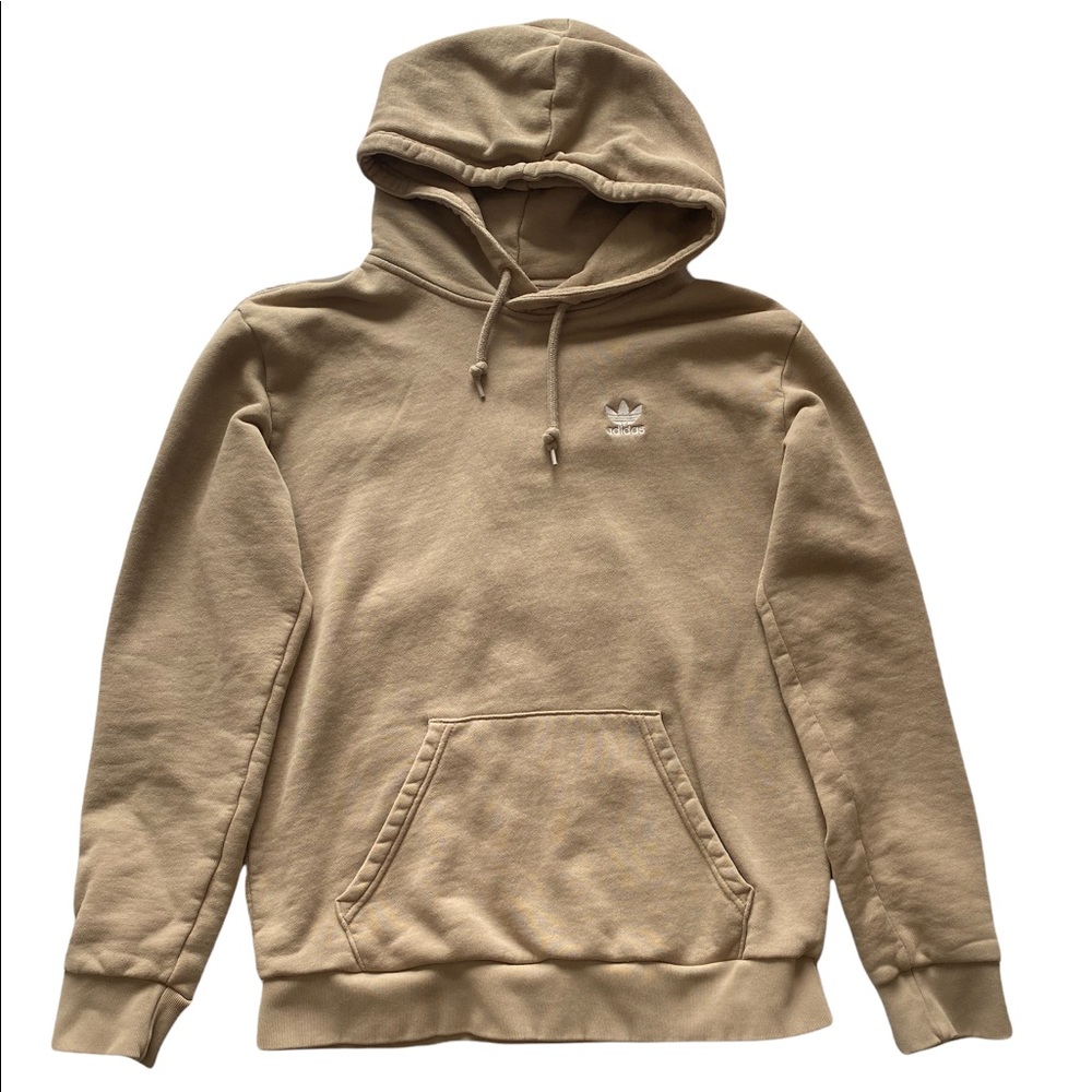 Tan Adidas Mens Hoodie